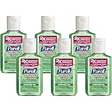 Purell Advanced Hand Sanitizer Soothing Gel, Fresh Scent, with Aloe and Vitamin E - 2 fl oz Travel Size Flip Cap Bottle (Pack