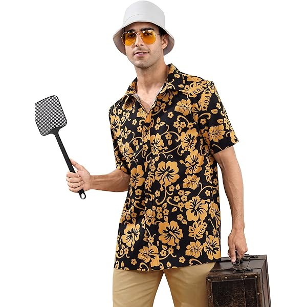 Costume Dr. Gonzo Adulto – Paura E Disgusto A Las Vegas, Nuovo Con Etichette