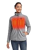 ORORO Women’s Heated Fleece Jacket with