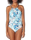 Calvin Klein Women's Standard High Neck Cutout One