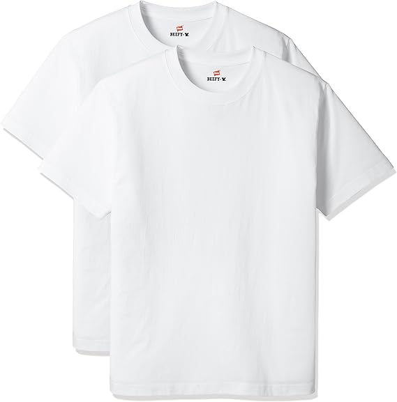Amazon ヘインズ ビーフィー Tシャツ Beefy T 2枚組 綿100 肉厚生地 ヘビーウェイト H5180 2 メンズ Tシャツ カットソー 通販
