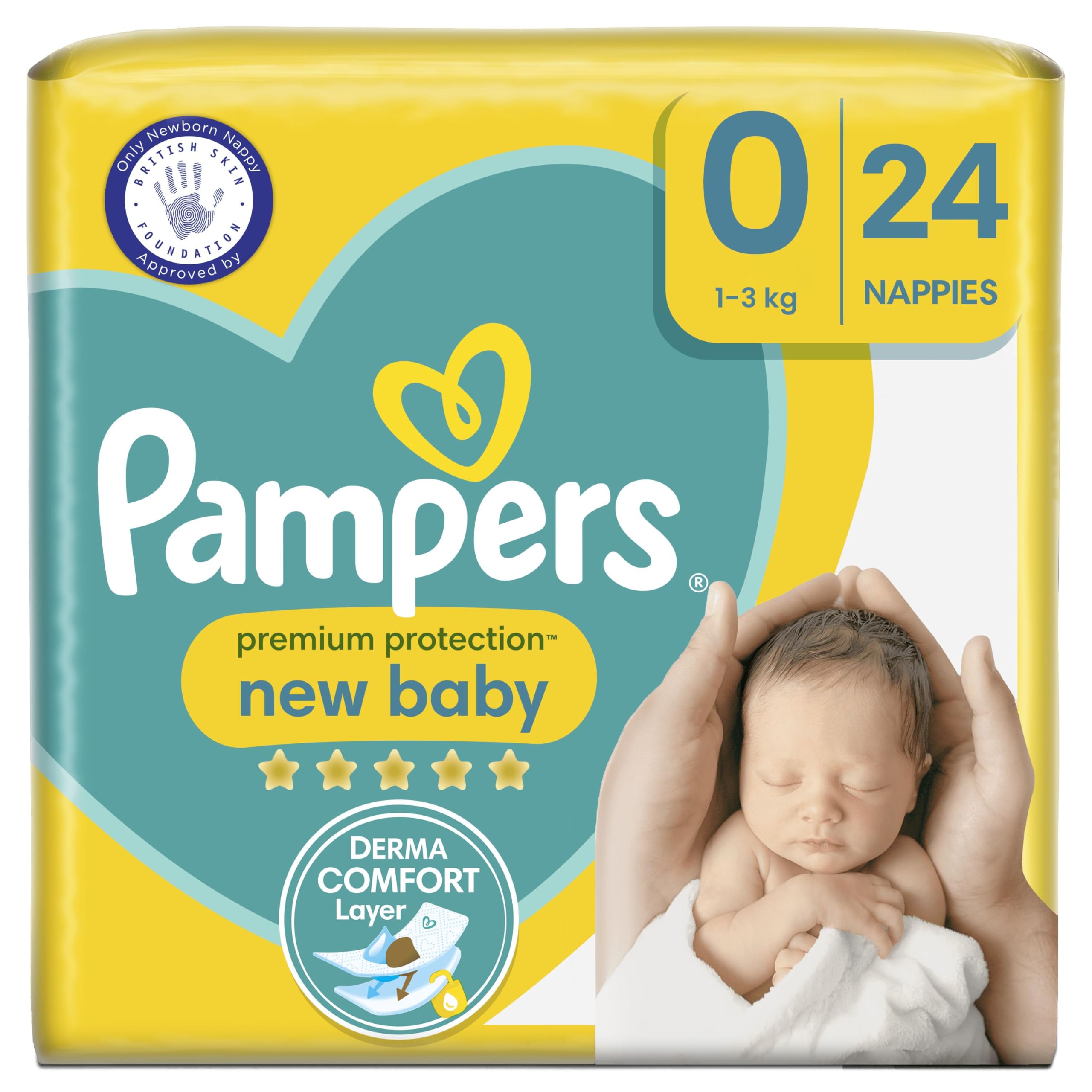 Pampers Premium Protection S0 x24