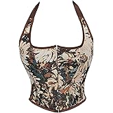 Alivila.Y Fashion Womens Burlesque Lace Underbust Corset Bustier