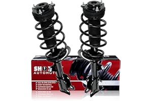 Shoxtec Front Pair Complete Struts Assembly Replacement for 2008-2010 Chrysler Town & Country 2008-2010 Dodge Grand Caravan C