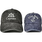 Enodtter Embroidered Captain & First Mate Hats