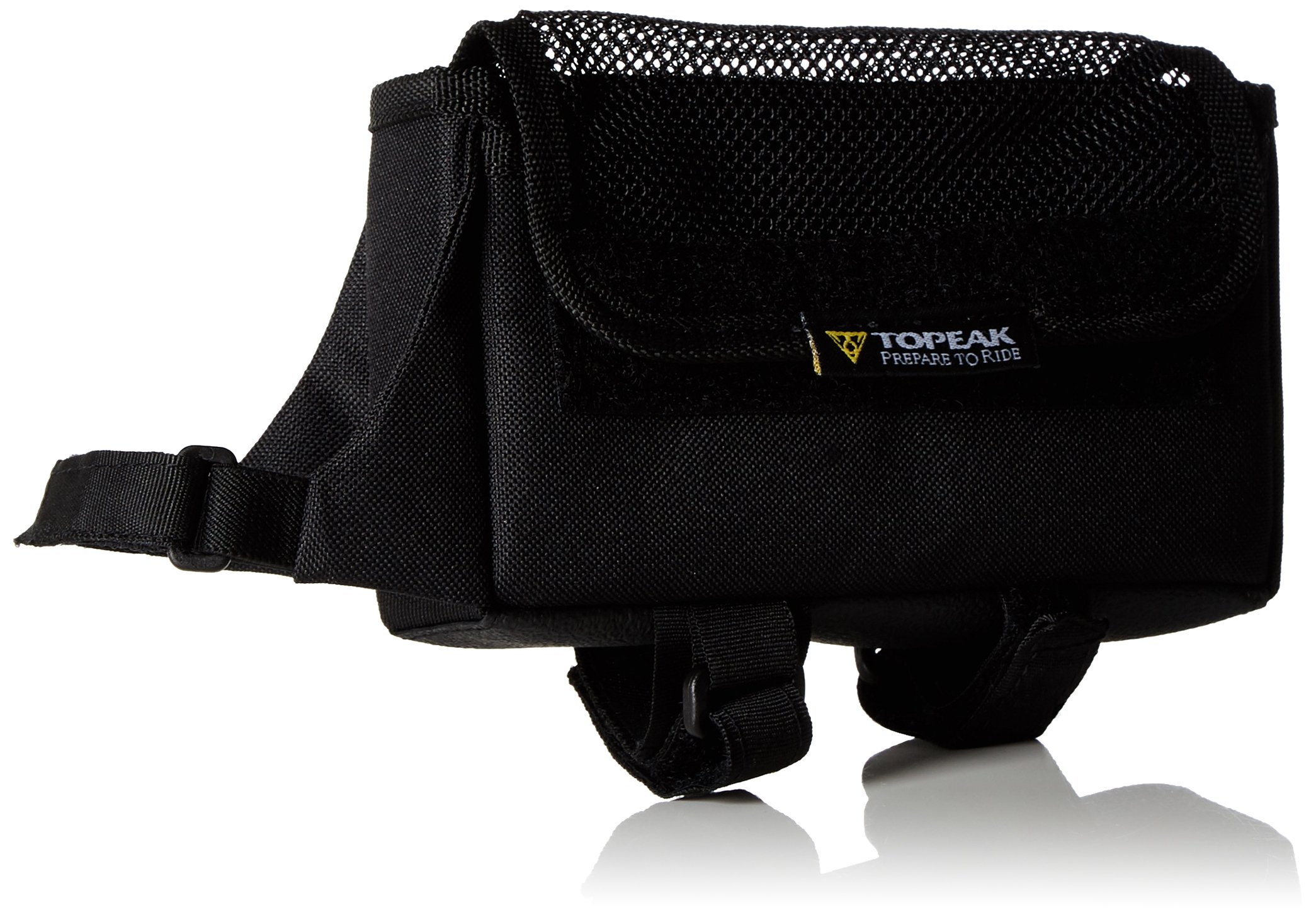 Topeak Tri Bag with Rain Cover, Large, Black/White