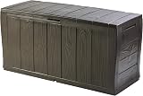 Keter Sherwood Outdoor Storage Box Brown 117 x 45 x 57.5 cm 270 L