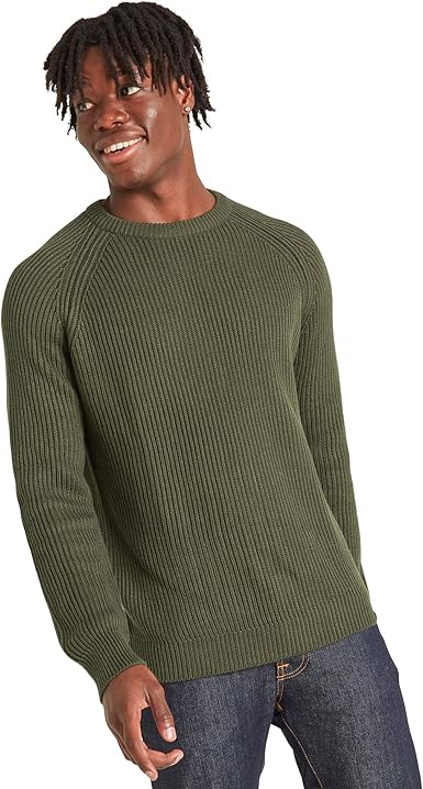 crew neck knitted jumper