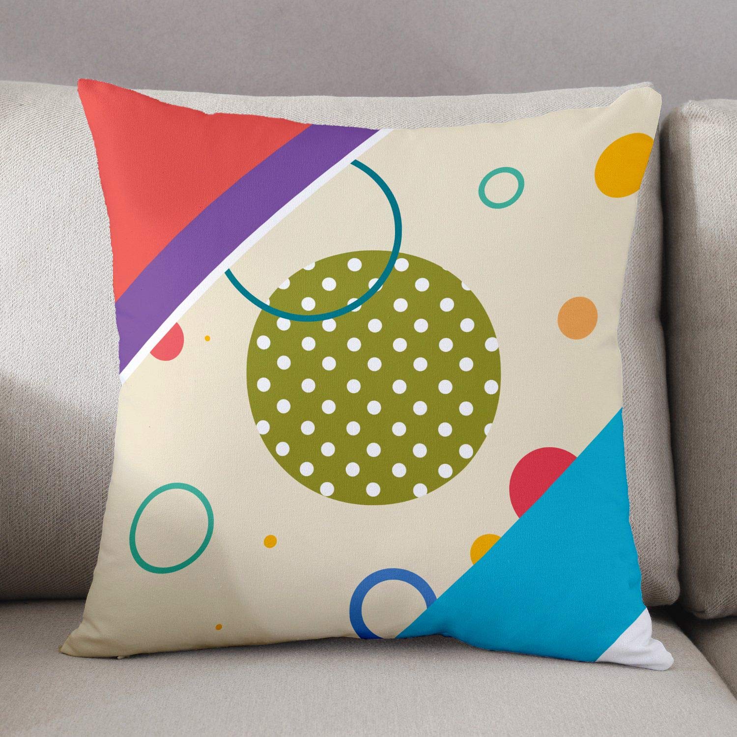 Bonamaison Decorative Cushion Cover, Multicolor, 45 x 45 cm