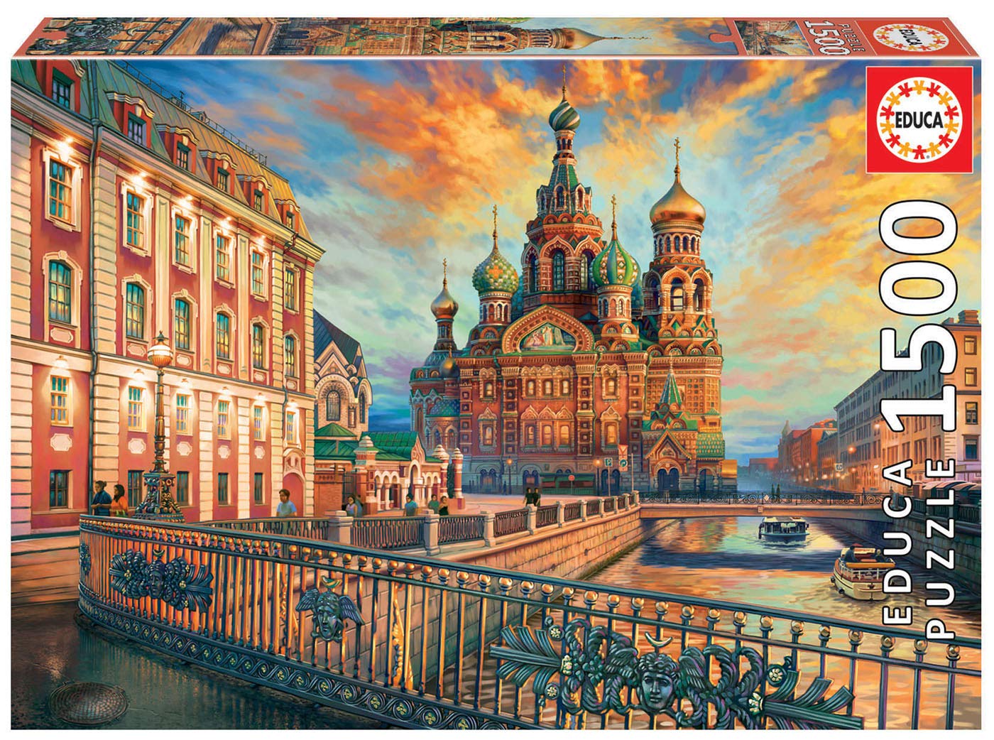 Educa - Saint Petersburg Puzzle, 1500 Pieces, Multicoloured (18501)