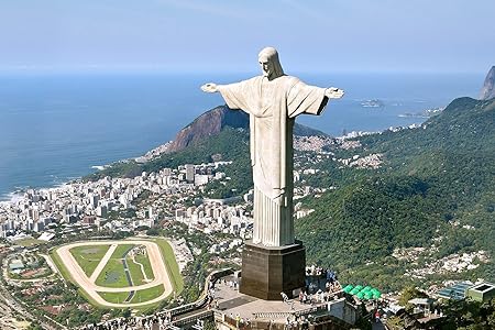 Justprintz Christ The Redeemer Rio De Janeiro Mdf Mounted Digital Painting Wall Frame For Office Hotel Living And Drawing Room X 13 Inch Amazon In Home Kitchen