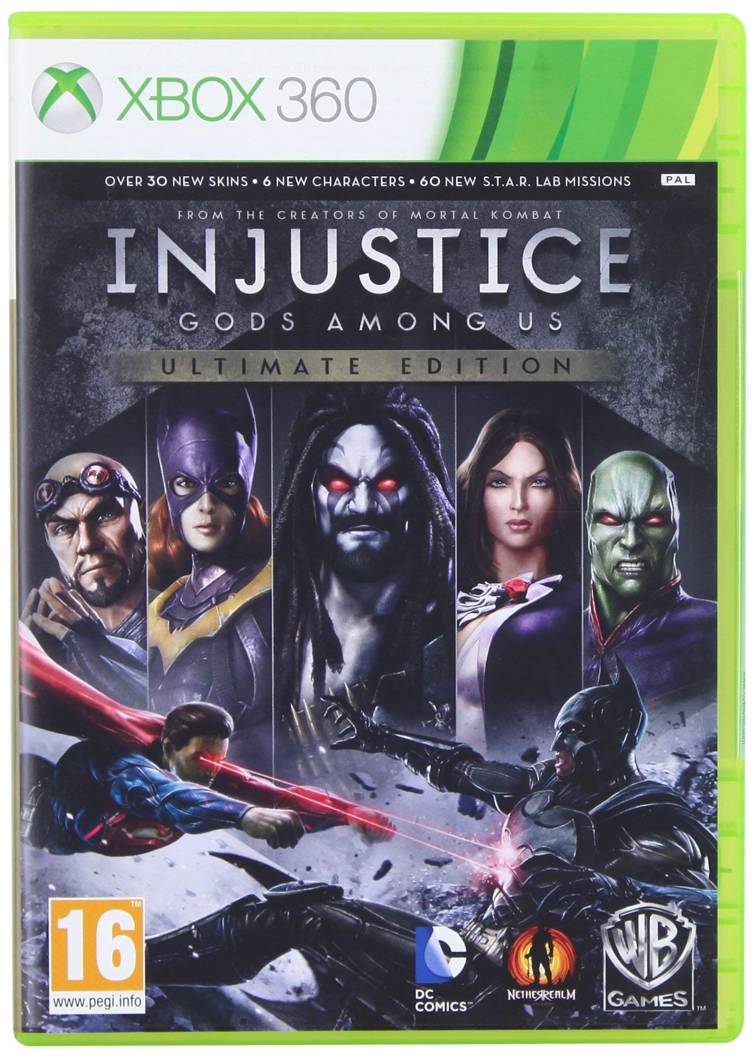 Injustice Gods Among Us - Ultimate Edition - Xbox 360 (Renewed)