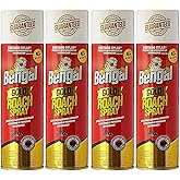 Bengal Roach Killer, 11 oz, Can, Viscous Liquid, Mild Ethereal, Spray, 4 Count