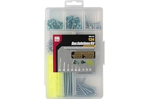 Gardner Bender BSK-100 124-Piece Outlet Box Installation Screw Kit