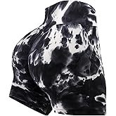 ViKiUiKi Womens Workout Impact Shorts 3.6" Low Waist Seamless Butt Lifting Tummy Control Biker Shorts for Gym Running