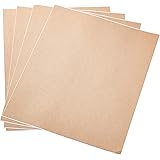 Amazon Basics Round Labels for Laser & Inkjet Printers, 2.5", Kraft Brown Labels , 90-Pack
