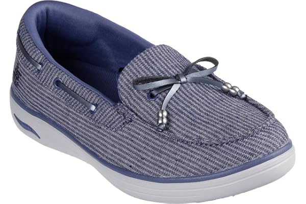 Skechers Womens On-The-go Inspire Nautical Loafer Boat Shoe