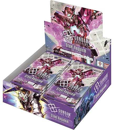 Amazon.com: Gundam Card Game Booster Box - Newtype Rising (GD01