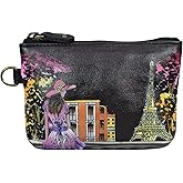 Anna by Anuschka Women's Hand Painted Leather Coin Pouch Purse