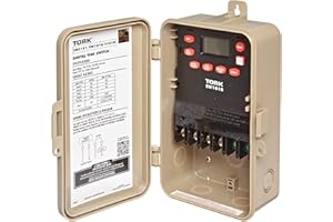 NSI EW101B Series EW Tork Multipurpose Control 7 Day Time Switch, 120-277 VAC Input Supply, 1 Channel, SPST Output Dry Contact, 8 - #16 AWG