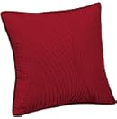 Brielle Stream Embroidered Euro Sham, Red