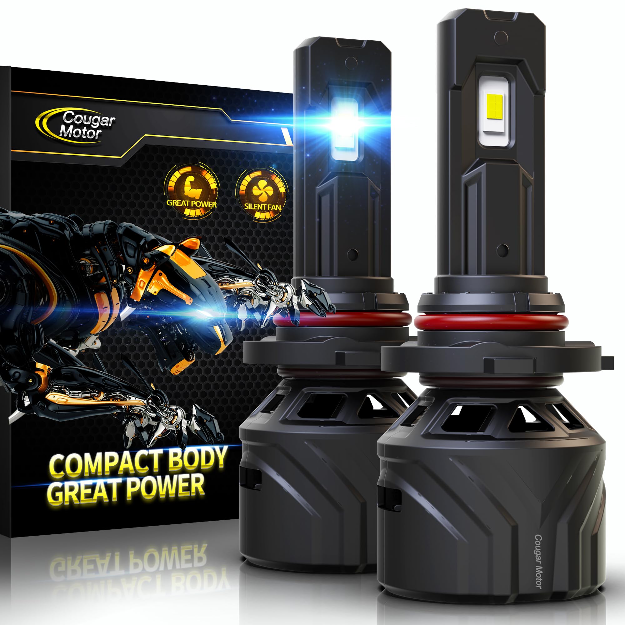 Cougar Motor 9005 LED Bulbs, HB3 Lights Bulb