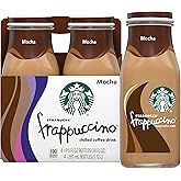 Starbucks Frappuccino, Mocha, Coffee Drink, 9.5 oz (Pack of 4)
