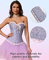 SZIVYSHI Corset Tops for Women, Bustier Shapewear