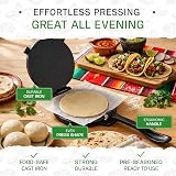 Tortillada Tortilla Press Cast Iron 25 cm with Recipe E-Book 50 Tortilla Recipes view 5