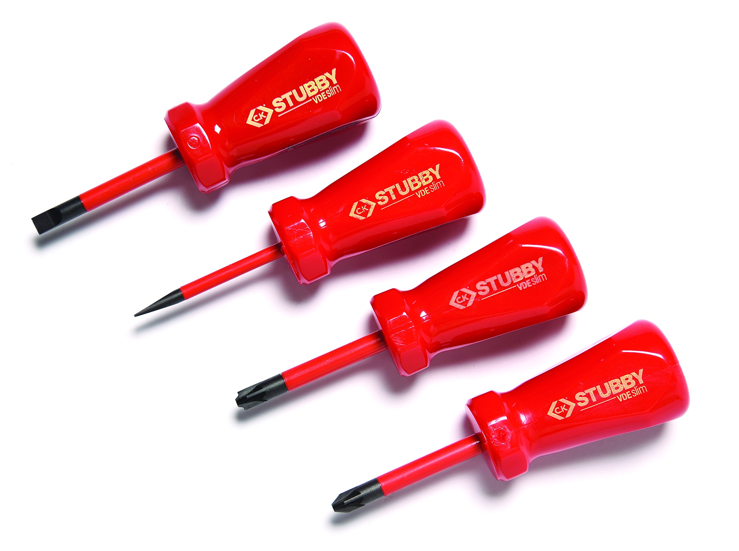 C.K T48349 VDE/1000V Stubby Screwdriver Set