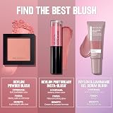 Revlon Illuminance Gel Serum Blush Enchanting Mauve Sheer Plumping Glow view 7