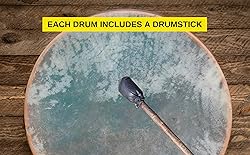 ARAW American Shamanic Native Drum Bison Natural