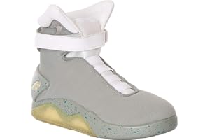 Fun Costumes Adult Light Up Back to the Future 2 II Shoes with Charging and Adjustable Straps - Officially Licensed