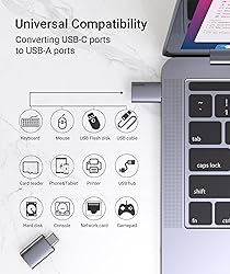 Syntech USB C to USB Adapter (2 Pack), 10Gbps