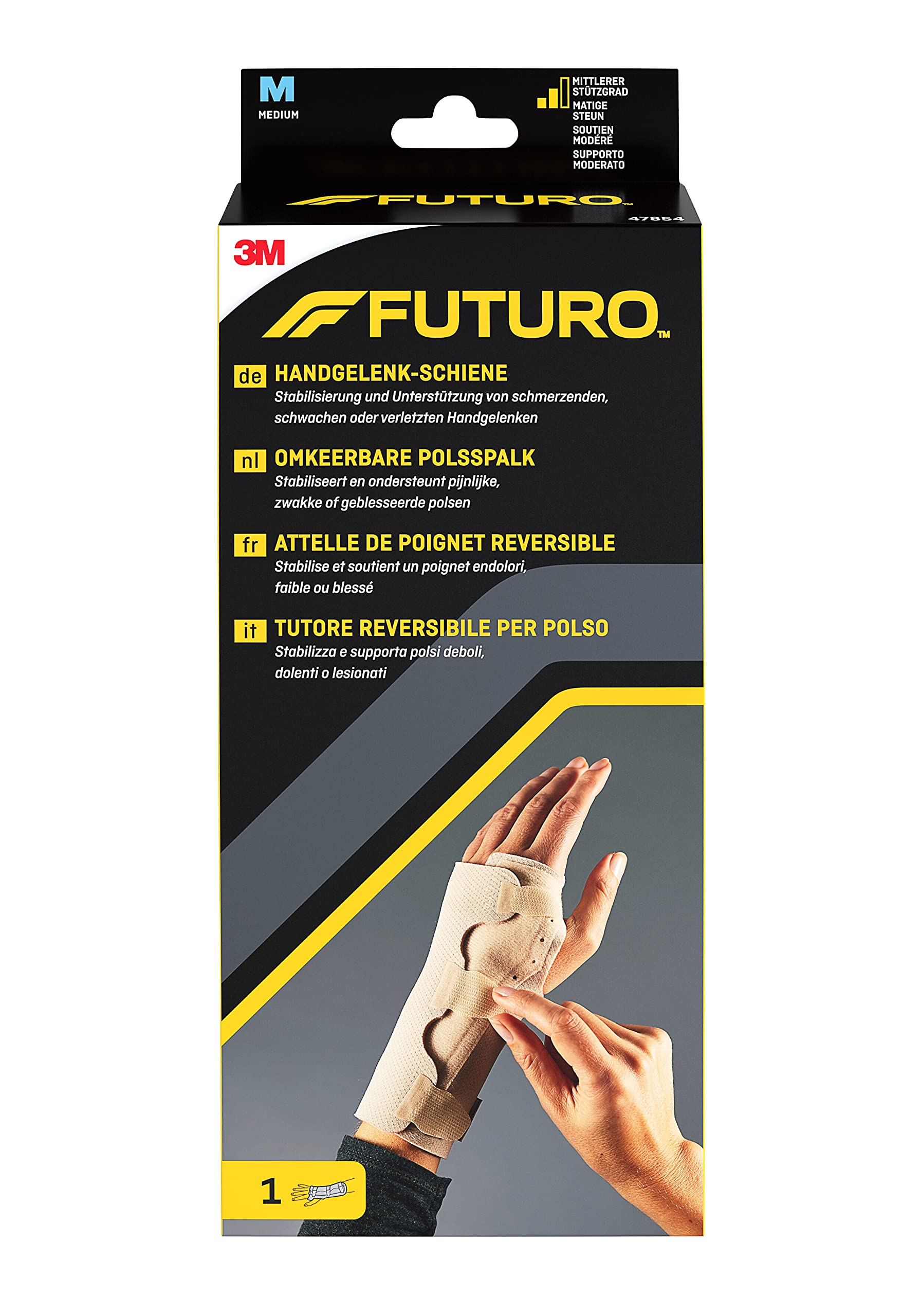 Futuro Classic FUT47854 Wrist Brace Can Be Worn On Either Side