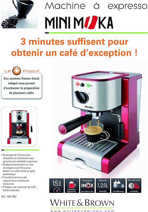 Repuestos cafetera minimoka | Las cafeteras más completas del mercado.