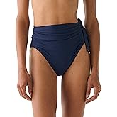 Kate Spade New York Womens Side Tie High Waist Bottom