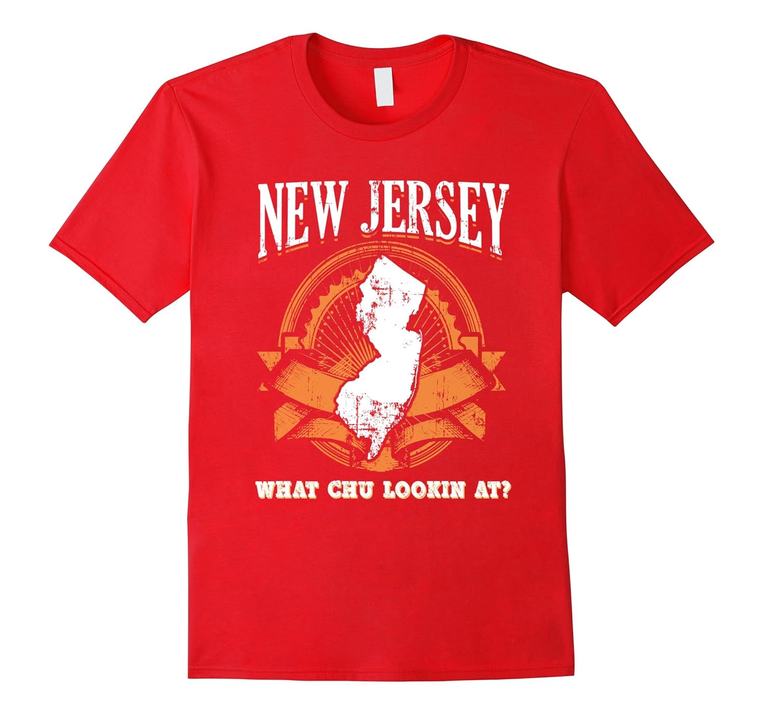 New Jersey Funny Shirt Fake State Motto Slogan Gag Gift USAVaci Vaciuk