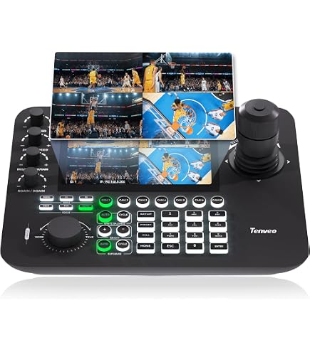 Amazon.com: AVMATRIX PKC1000 3D Joystick PTZ Camera Keyboard