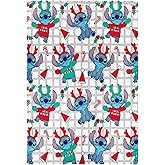 Jay Franco Kids Christmas Plush Throw Blanket – 40 x 50 Inch Soft & Cozy Fleece Throw for Holiday Bedroom & Couch Décor, Official Licensed Product, Multi - Stitch