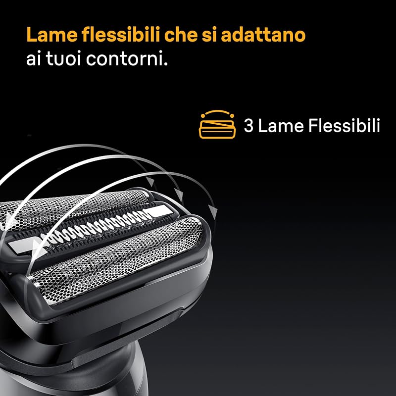 Serie 5 Rasoio Elettrico Barba, 1 Accessorio, 52-B1600s, Blu