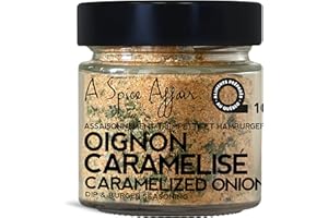 A Spice Affair Caramelized Onion Dip & Burger Seasoning | Sweet & Savoury Roasted Onion Blend for Dips, Burgers, Vegetables &