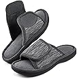 RockDove Men's Adjustable Wrap Memory Foam Slide Slipper