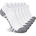 Felicigeely Ankle Athletic Running Socks Low Cut Sports Socks Breathable Cushioned Tab Socks for Men Women 6 Pairs