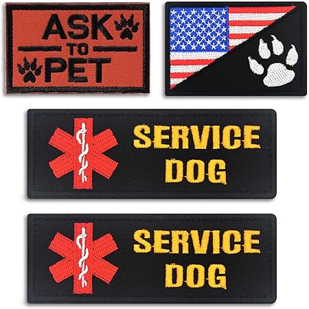 service dog velcro patches amazon