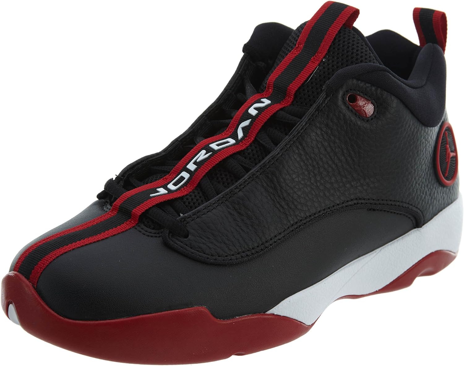 jordan jumpman pro quick red and black