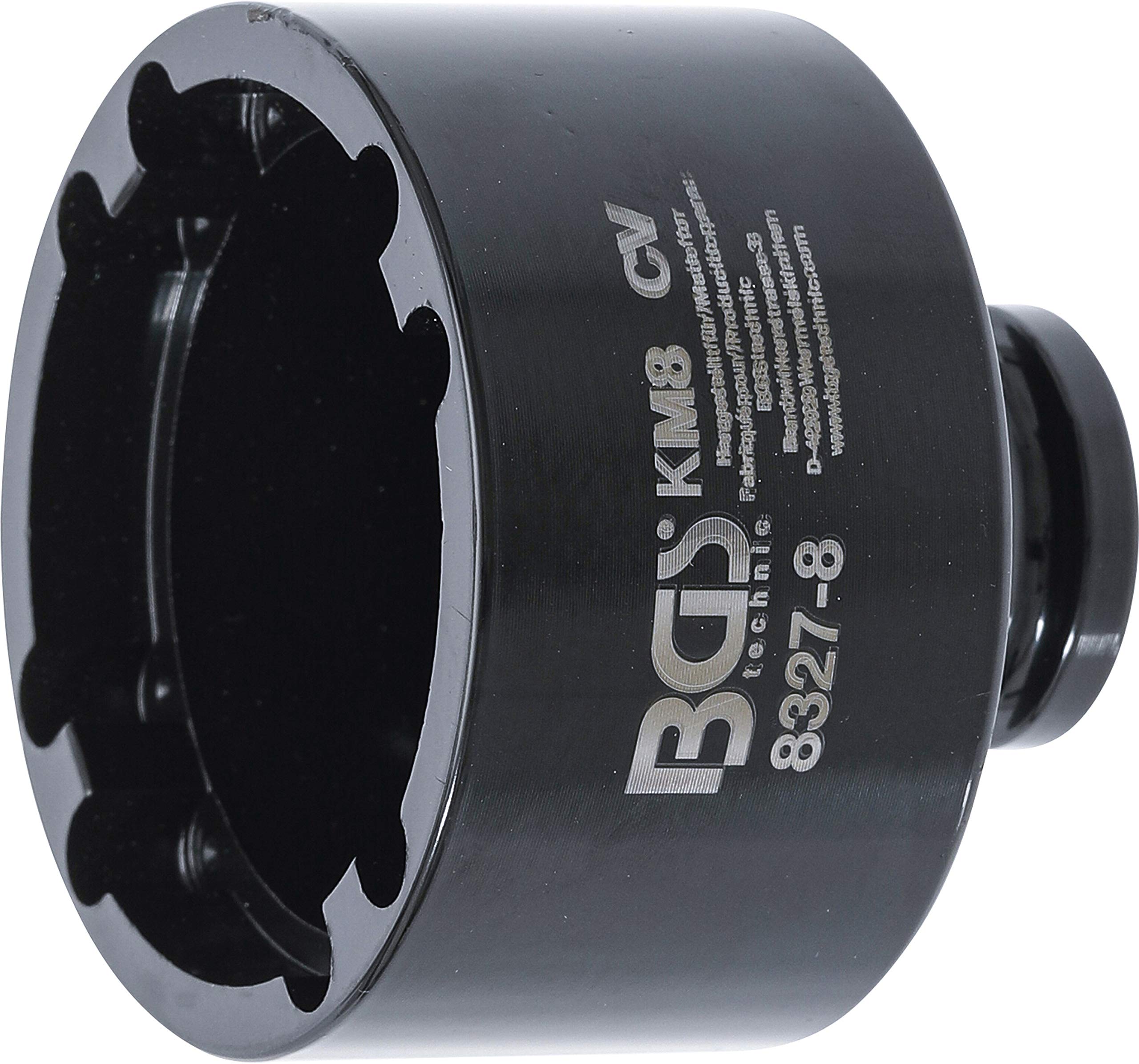 BGS 8327-8 | Groove Nut Socket | inside taps | KM8