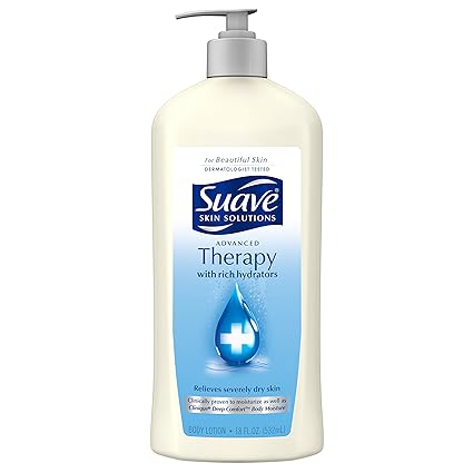 Suave Skin Solutions Body Lotion, Advanced Therapy 18 Oz