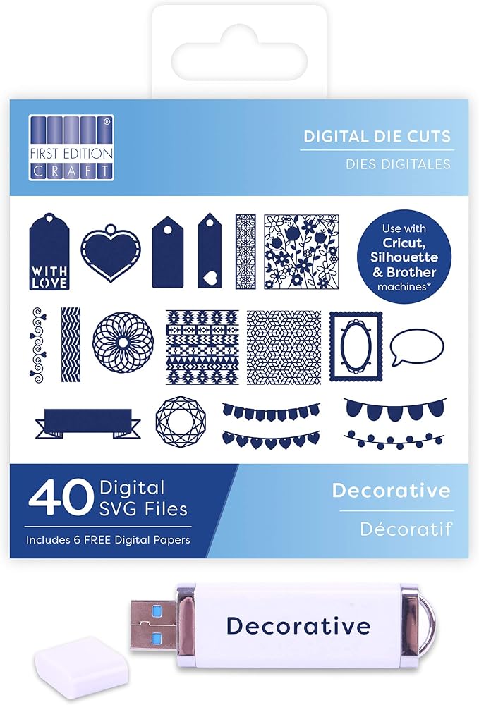 First Edition 2019 Digital Dies Decorative Multi Colour One Size Amazon Co Uk Kitchen Home