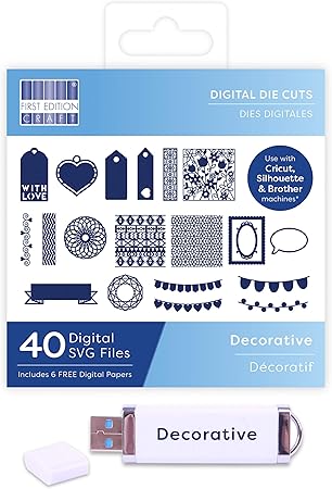 First Edition 2019 Digital Dies Decorative Multi Colour One Size Amazon Co Uk Kitchen Home